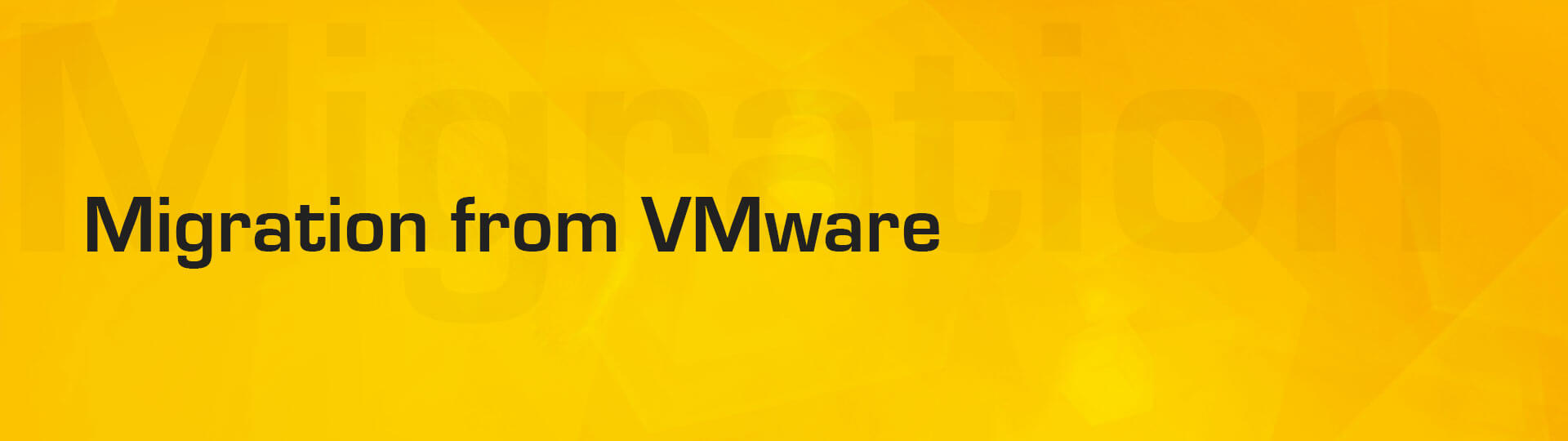 migration from vmware