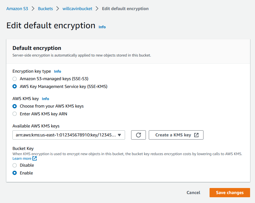 Reduce AWS key management service costs by up to 99 percent with S3 bucket keys