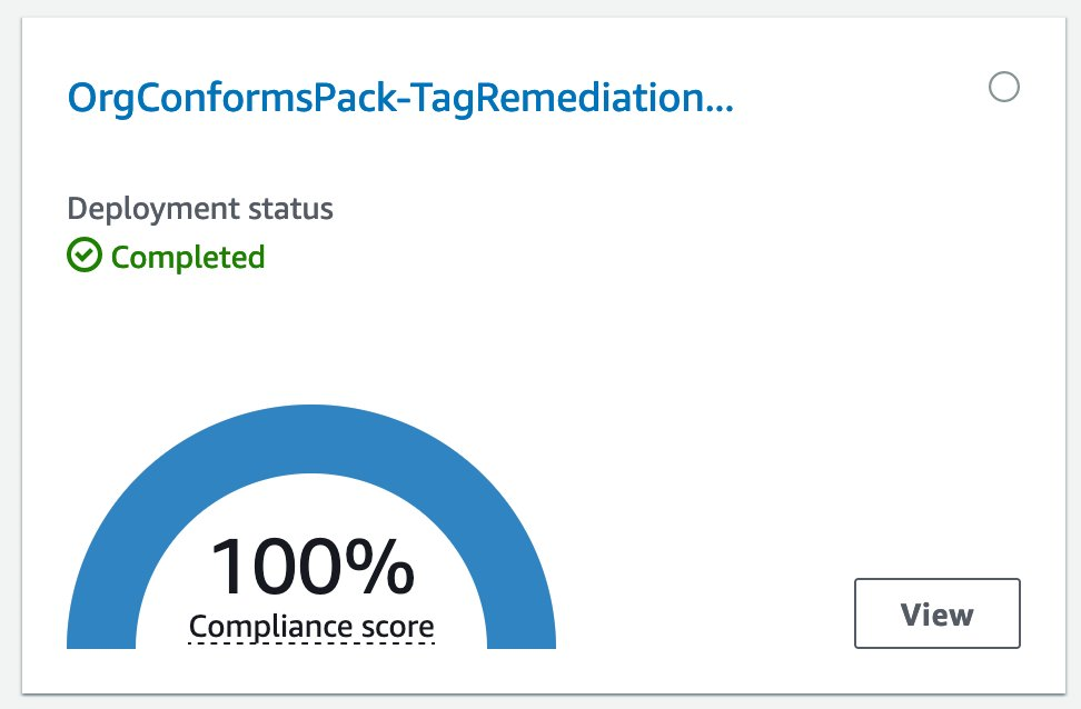 Tag workloads with AWS Config compatibility packages on AWS accounts