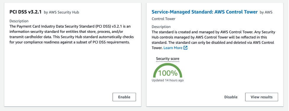 Improve your security with the integration of AWS Control Tower and AWS Security Hub