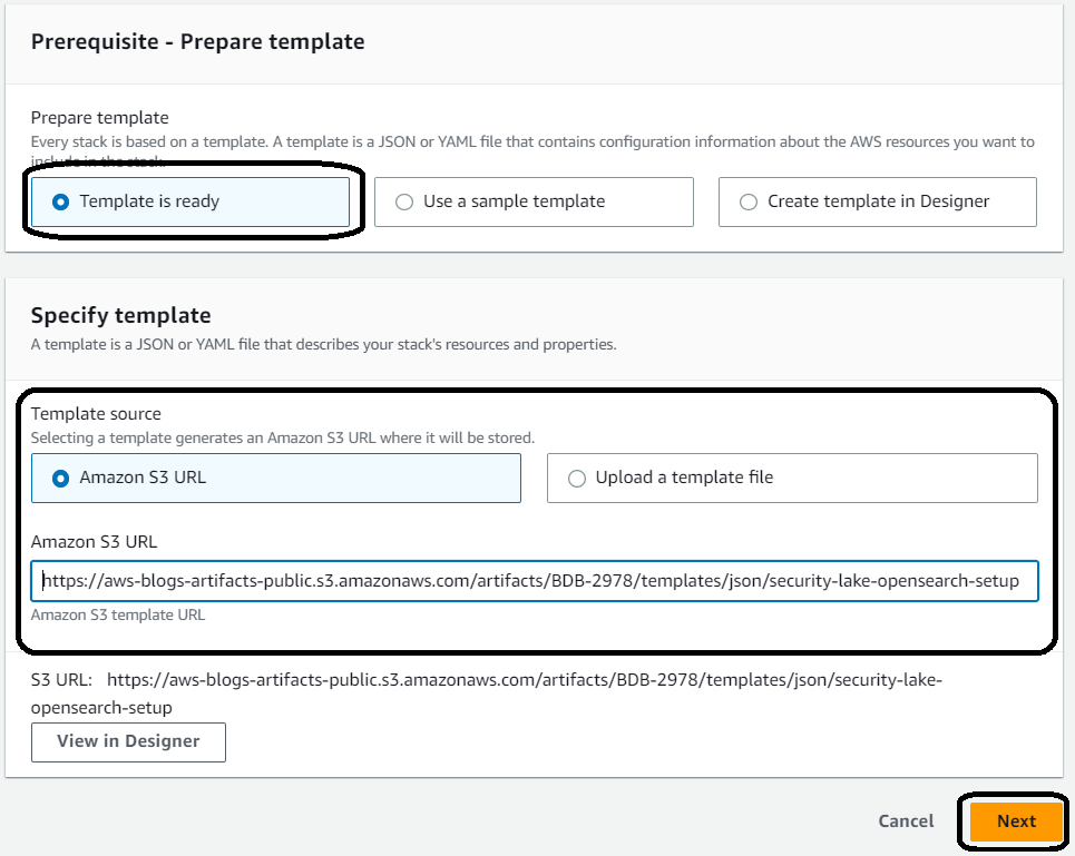 Acquire transform and deliver events published by Amazon Securit.