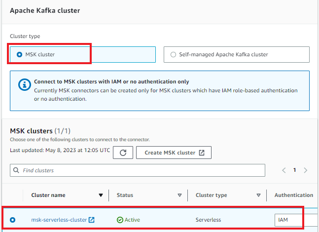 Stream data using Amazon DocumentDB Amazon MSK Serverless and Amazon MSK Connect