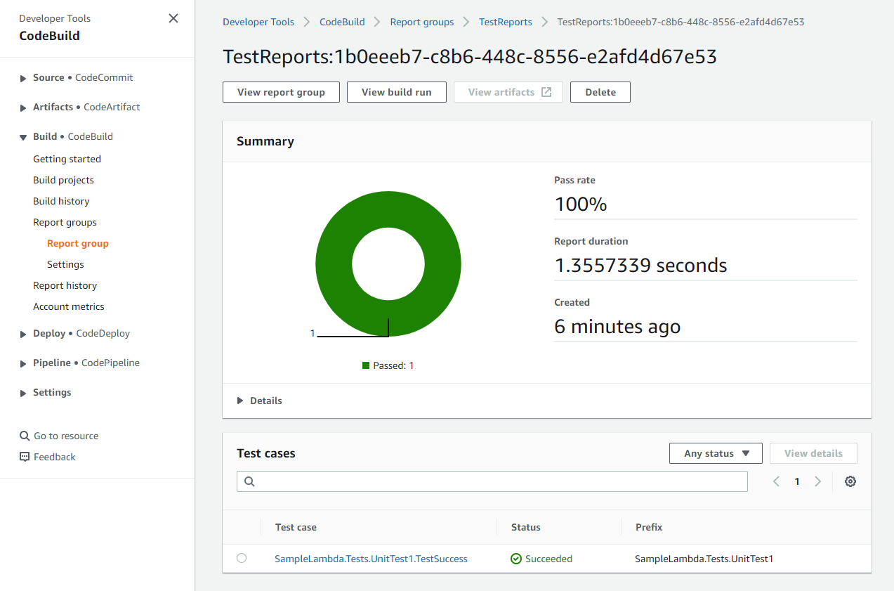 Create a CICD pipeline for NET Lambda functions using AWS CDK pipelines