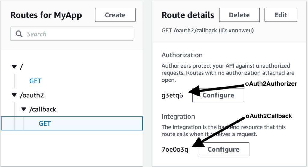 const { CognitoJwtVerifier } = require("aws-jwt-verify"); function getAccessTokenFromCookies(cookiesArray) {   // cookieStr contains the full cookie definition string: "accessToken=abc"   for (const cookieStr of cookiesArray) {     const cookieArr = cookieStr.split("accessToken=");     // After splitting you should get an array with 2 entries: ["", "abc"] - Or only 1 entry in case it was a different cookie string: ["test=test"]     if (cookieArr[1] != null) {       return cookieArr[1]; // Returning only the value of the access token without cookie name     }   }   return null; } // Create the verifier outside the Lambda handler (= during cold start), // so the cache can be reused for subsequent invocations. Then, only during the // first invocation, will the verifier actually need to fetch the JWKS. const verifier = CognitoJwtVerifier.create({   userPoolId: "",   tokenUse: "access",   clientId: "", }); exports.handler = async (event) => {   if (event.cookies == null) {     console.log("No cookies found");     return {       isAuthorized: false,     };   }   // Cookies array looks something like this: ["accessToken=abc", "otherCookie=Random Value"]   const accessToken = getAccessTokenFromCookies(event.cookies);   if (accessToken == null) {     console.log("Access token not found in cookies");     return {       isAuthorized: false,     };   }   try {     await verifier.verify(accessToken);     return {       isAuthorized: true,     };   } catch (e) {     console.error(e);     return {       isAuthorized: false,     };   } };